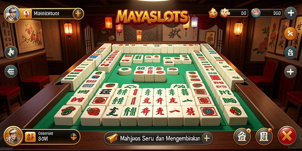 Screenshot gameplay yang menampilkan tantangan seru dari MAYASLOTS.