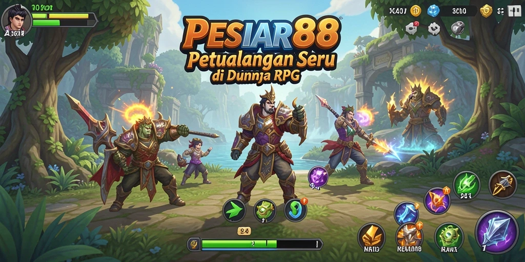 Tampilan gameplay PESIAR88 yang mendebarkan dan penuh aksi.
