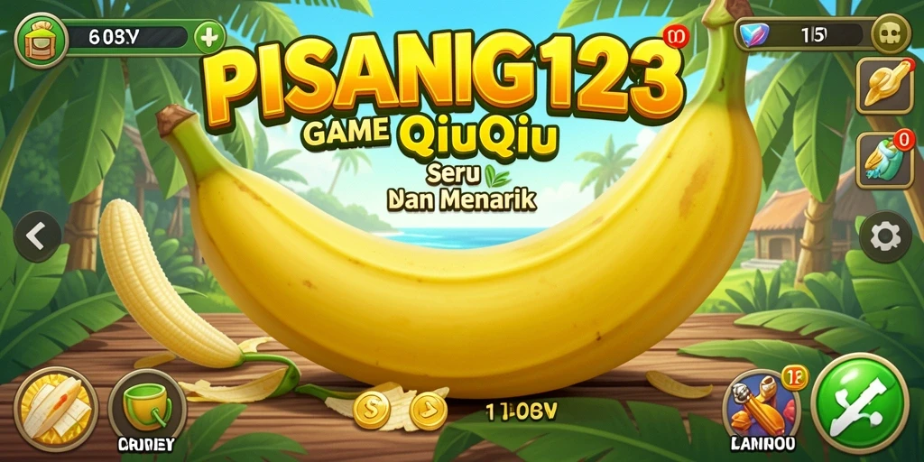 Tampilan gameplay QiuQiu di PISANG123 yang seru dan interaktif.