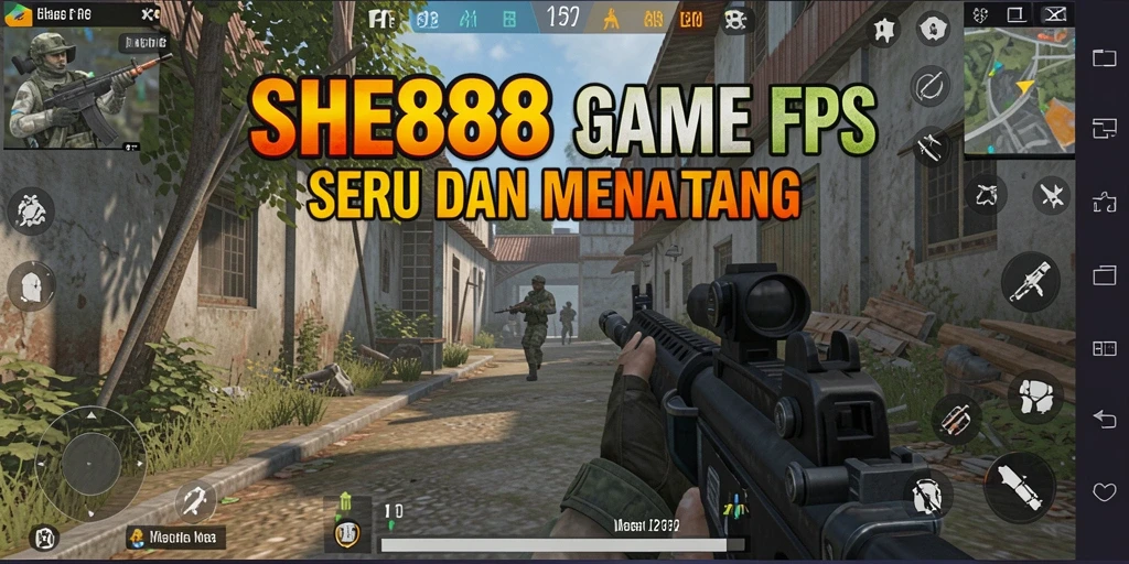 Tampilan gameplay intens dari SHE888 yang seru dan menantang.