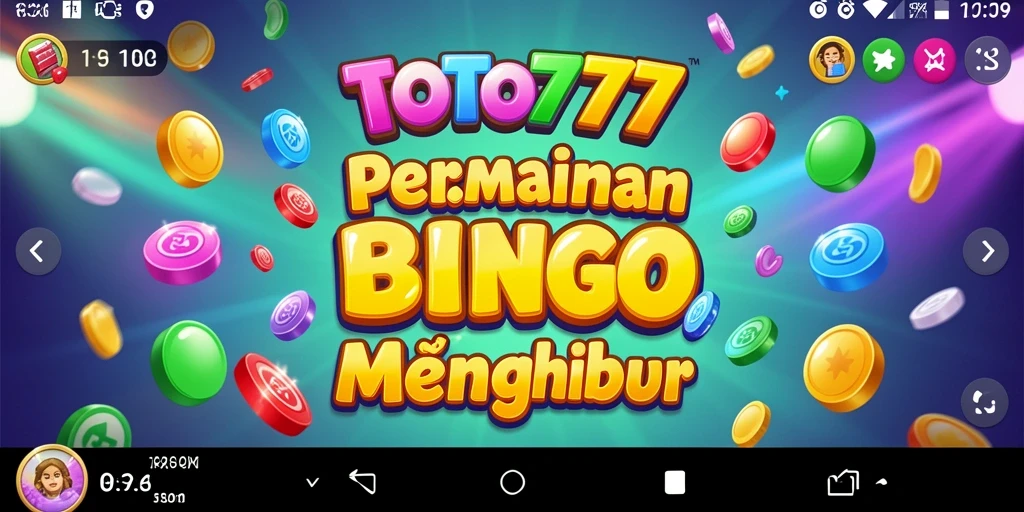 Screenshot utama TOTO777 menampilkan gameplay seru Bingo.